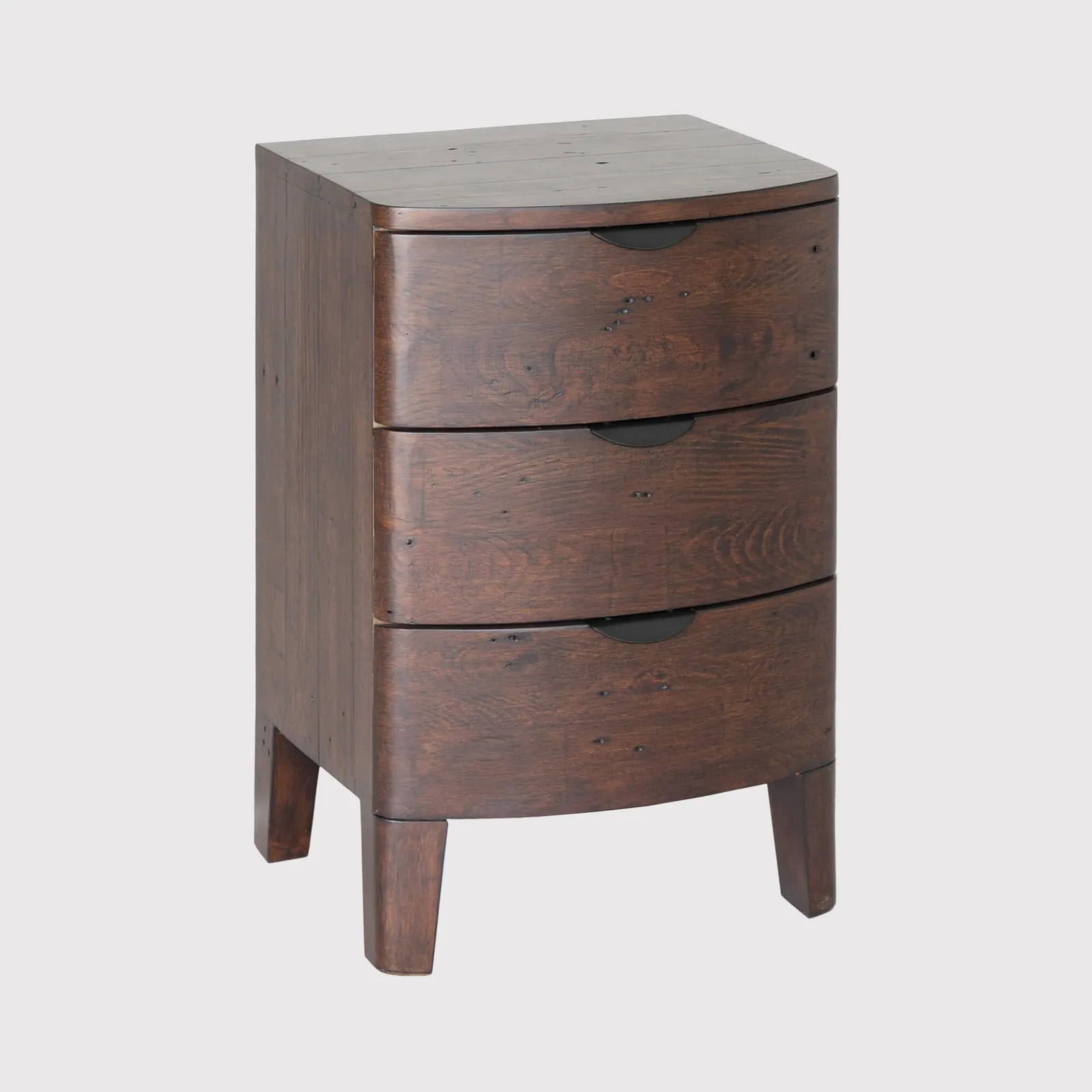 Zermatt Bedside Cabinet With 3 Drawers, Pine Wood | Barker & Stonehouse 2
