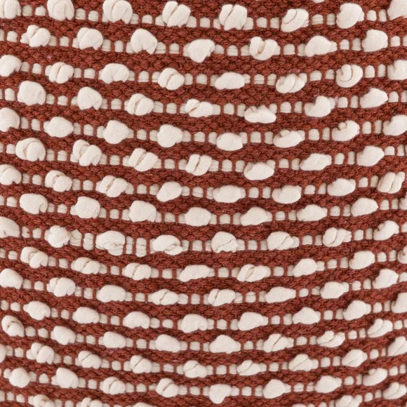 Jersey Bobble Round Pouffe 2