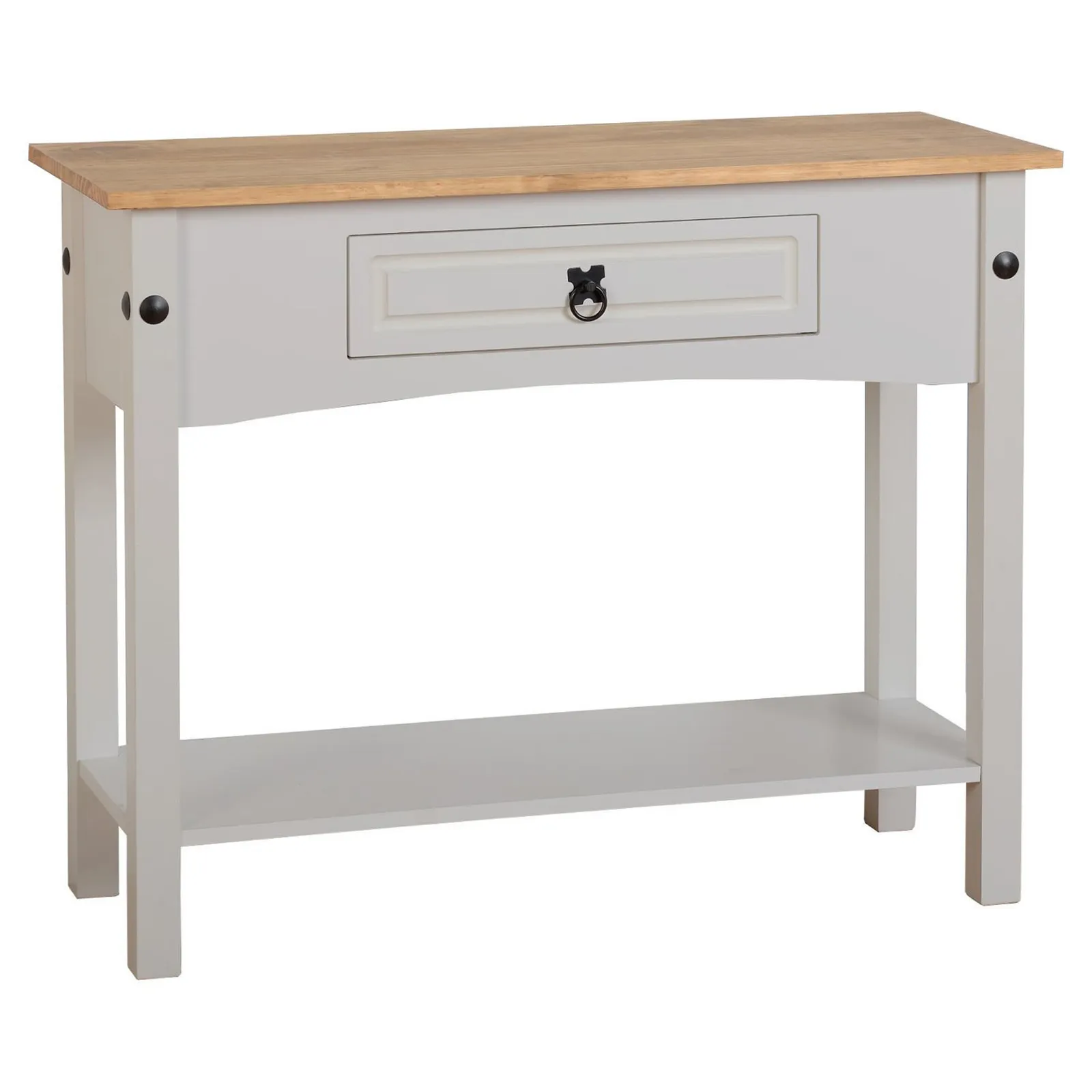 Corona Grey Console Table Grey