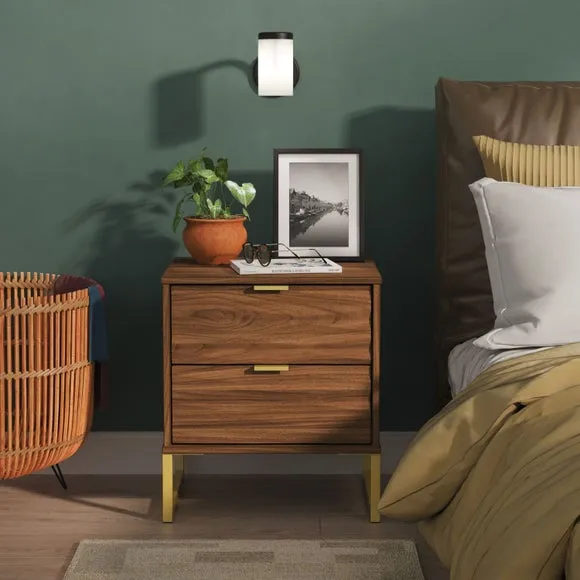 Tuxford 2 Drawer Bedside Table 1
