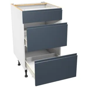 Wickes Madison Marine Blue Drawer Unit - 500mm 2