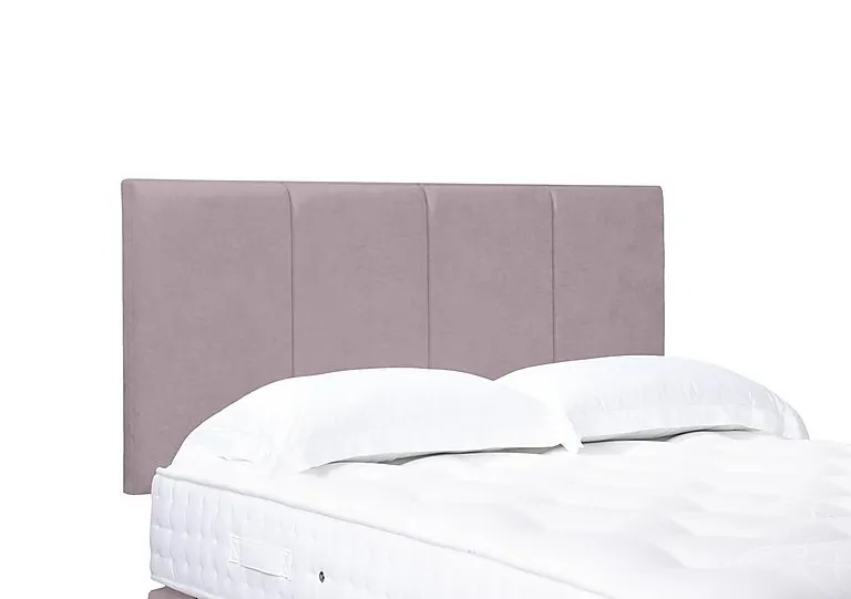 Artisan Collection Linear Standard Strutted Headboard - Single - Plush Lilac