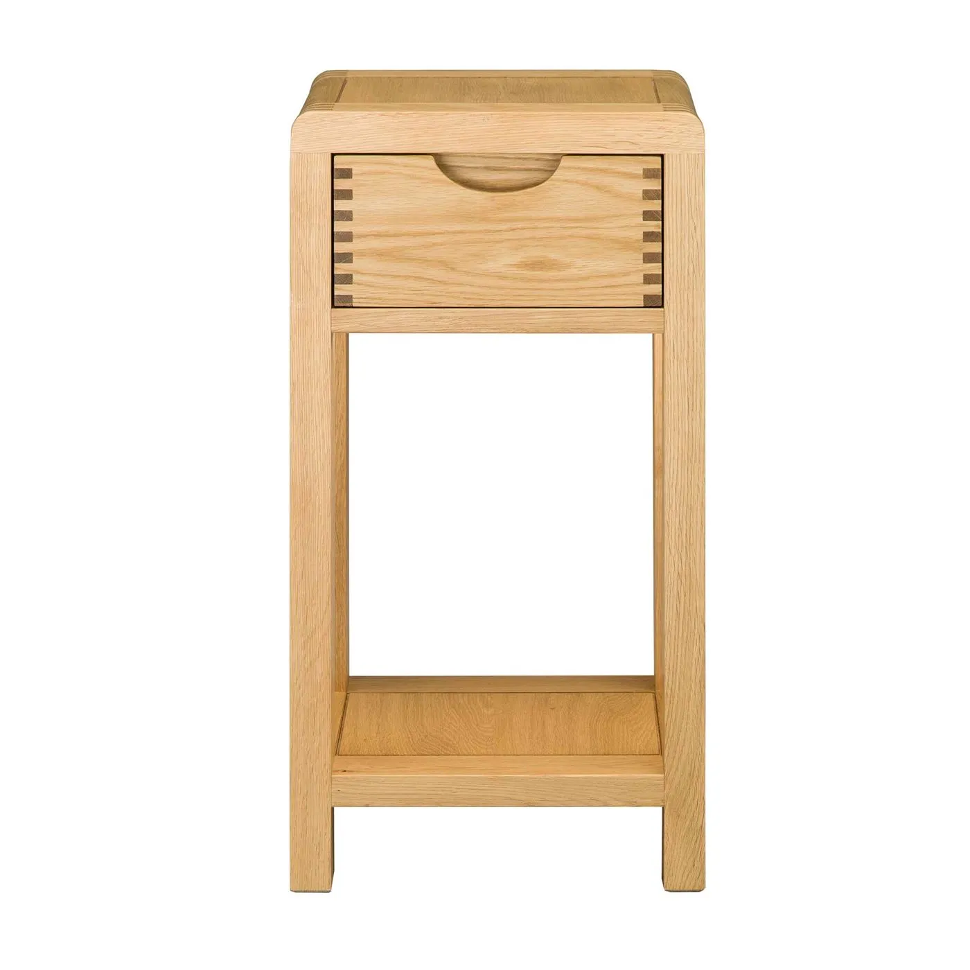 Ercol Bosco Compact Side Table, Brown Oak | Barker & Stonehouse 3