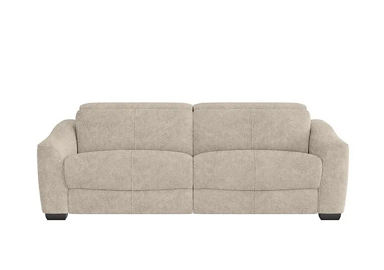 Xavier 3 Seater Fabric Sofa - Cream