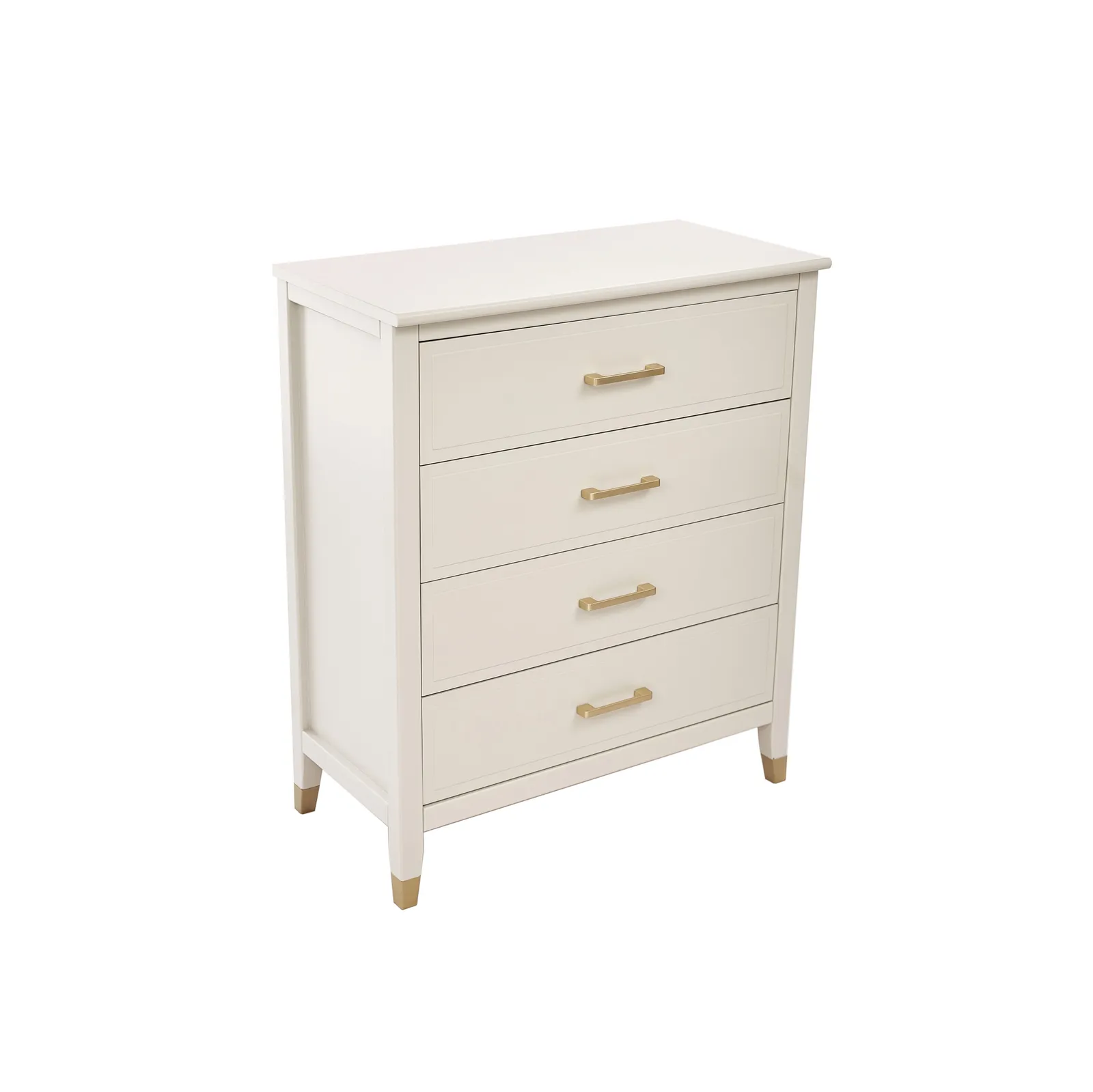 Cabinet Bits Palazzi 4 Drawer Chest of Drawers in Off-White 5
