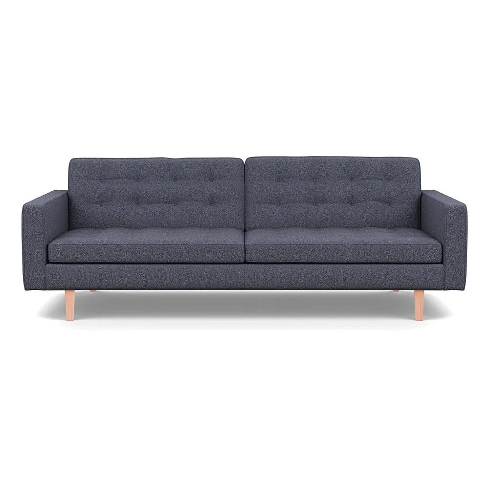 Heal's Hepburn 4 Seater Loop Boucle Navy Natural 1