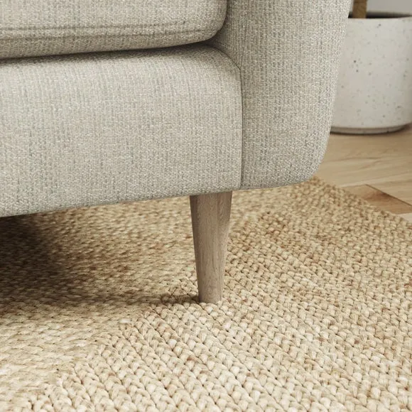 Sven Chunky Tonal Weave 4 Seater Sofa 5