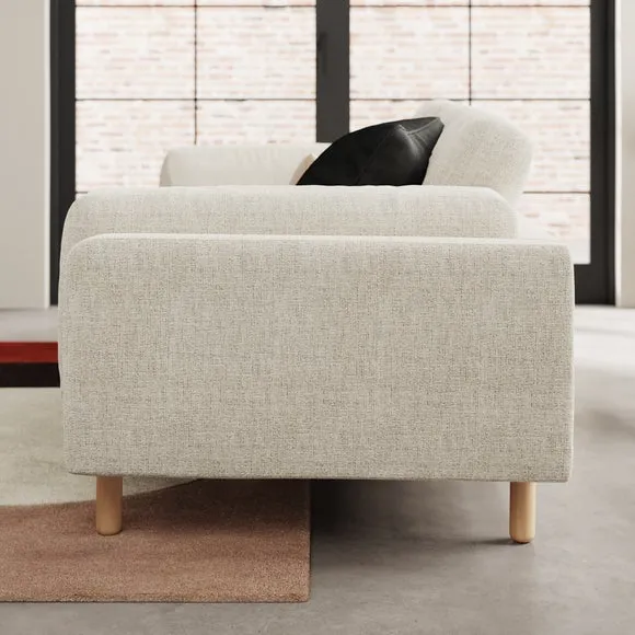 Newton Chunky Tonal Weave 3 Seater Sofa 2