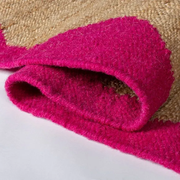 Sophie Robinson Wave Jute Border Rug 3