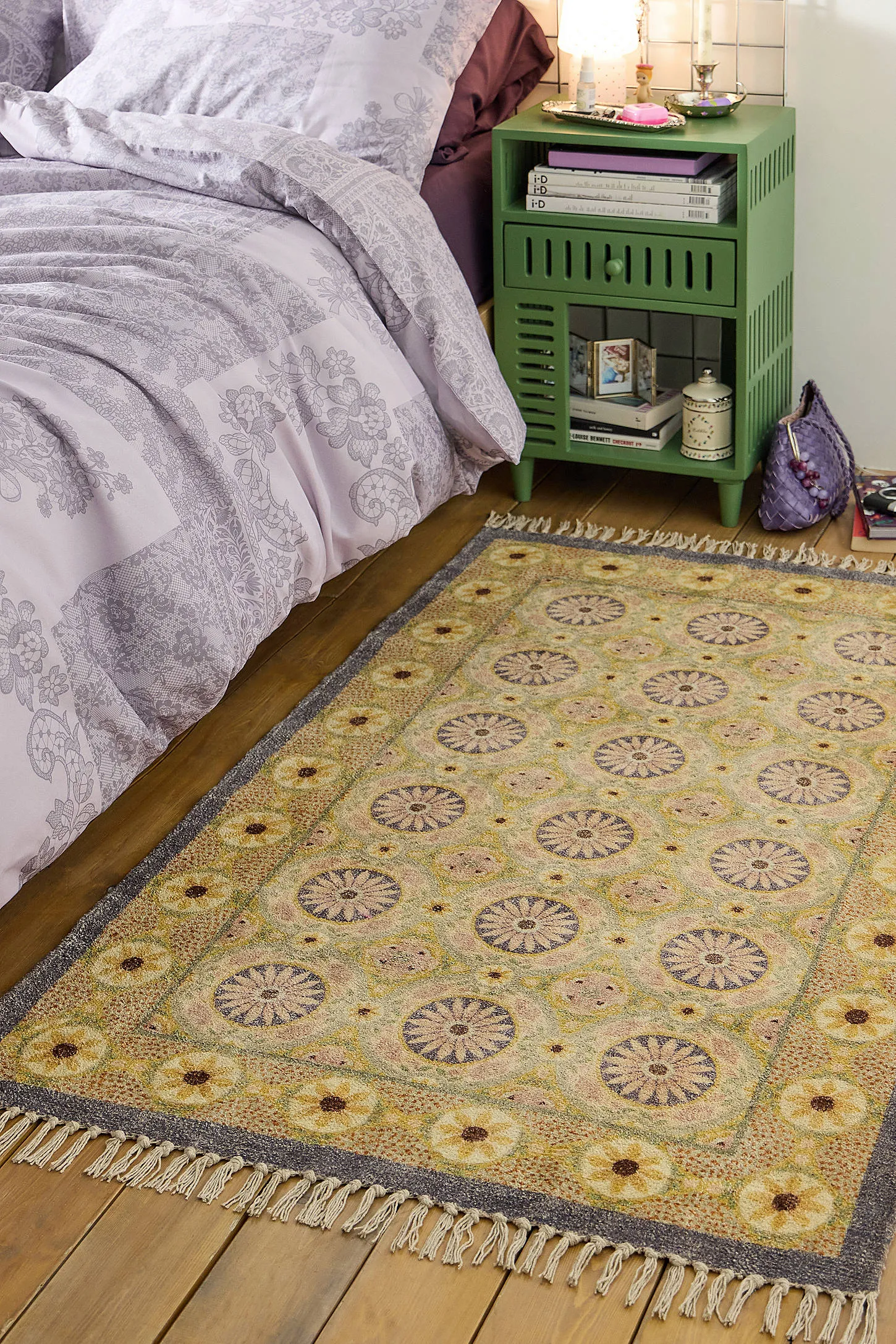 Elsie Vintage Tile 3x5ft / 90x150cm Rug