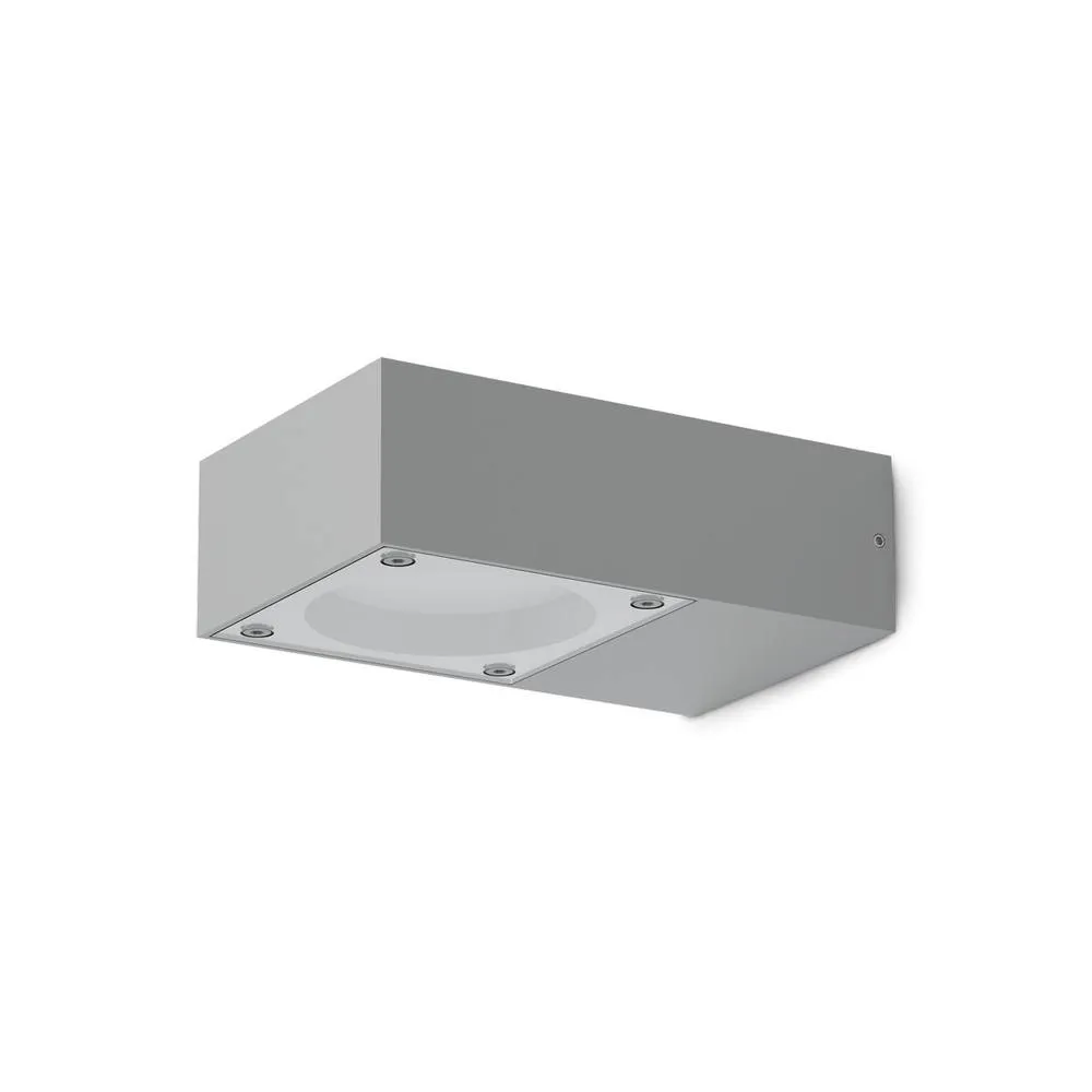 Netlighting Sirio Outdoor Wall Down Lamp Grey IP65