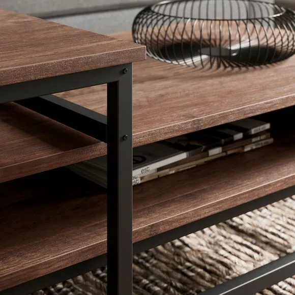 Fulton Square & Rectangular Nesting Coffee Tables 3