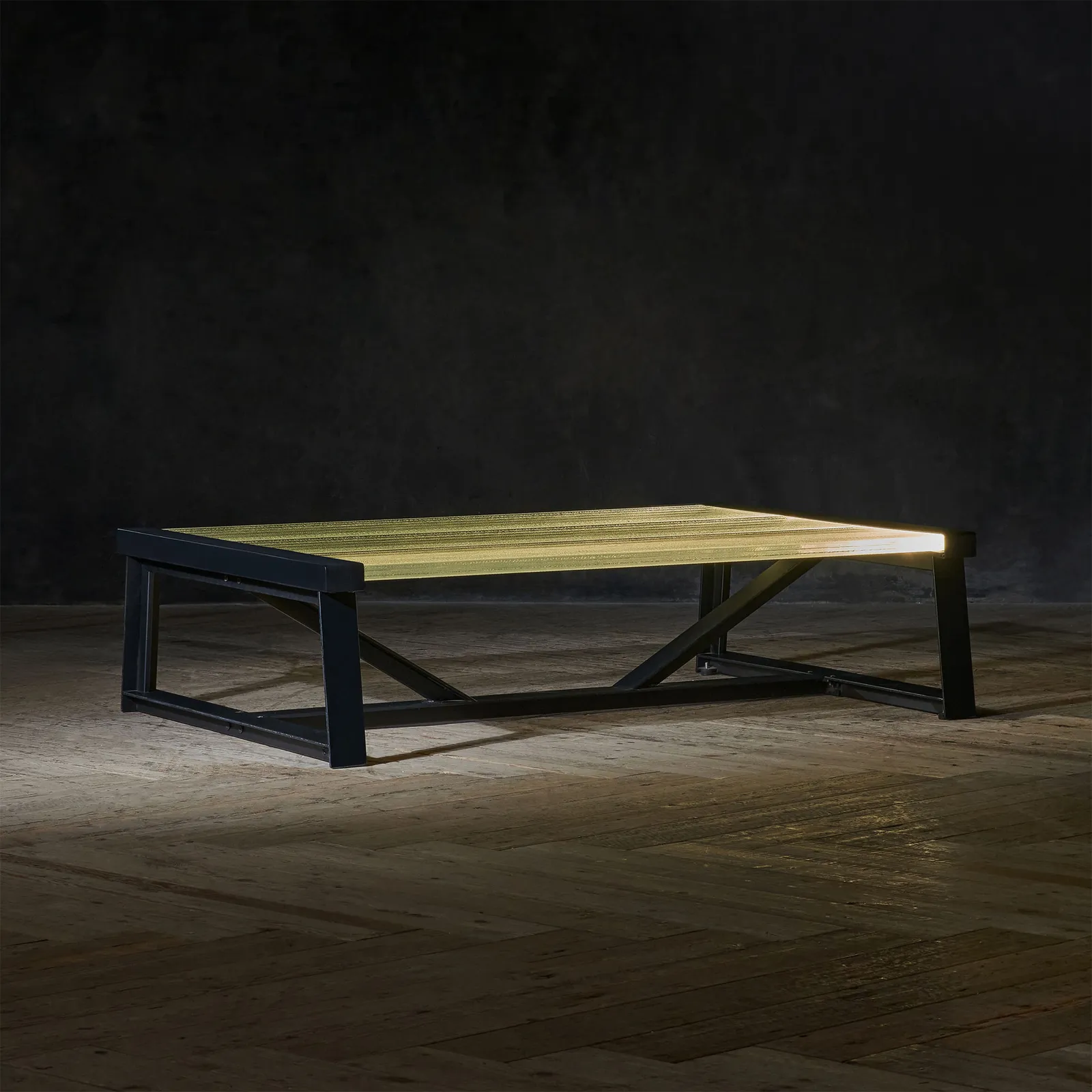 Timothy Oulton Iceberg Coffee Table 155X100Cm, Neutral Glass | Barker & Stonehouse 5