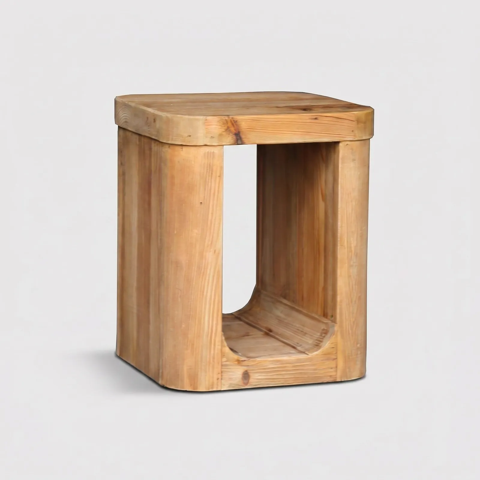 Sylvan Lamp Table 45X45X55Cm, Pine Wood | Barker & Stonehouse