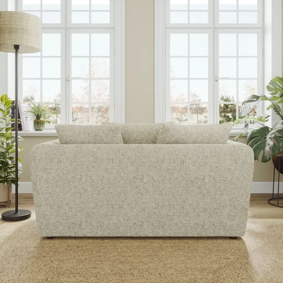 Blake Curved Arm Chunky Chenille 2 Seater Sofa 3