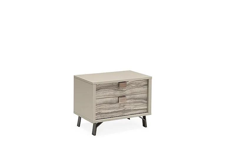 Franco 2 Drawer Bedside Cabinet
