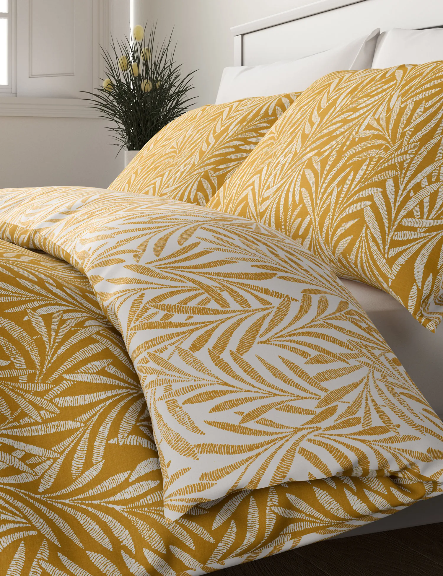 M&S Fern Print Bedding Set
