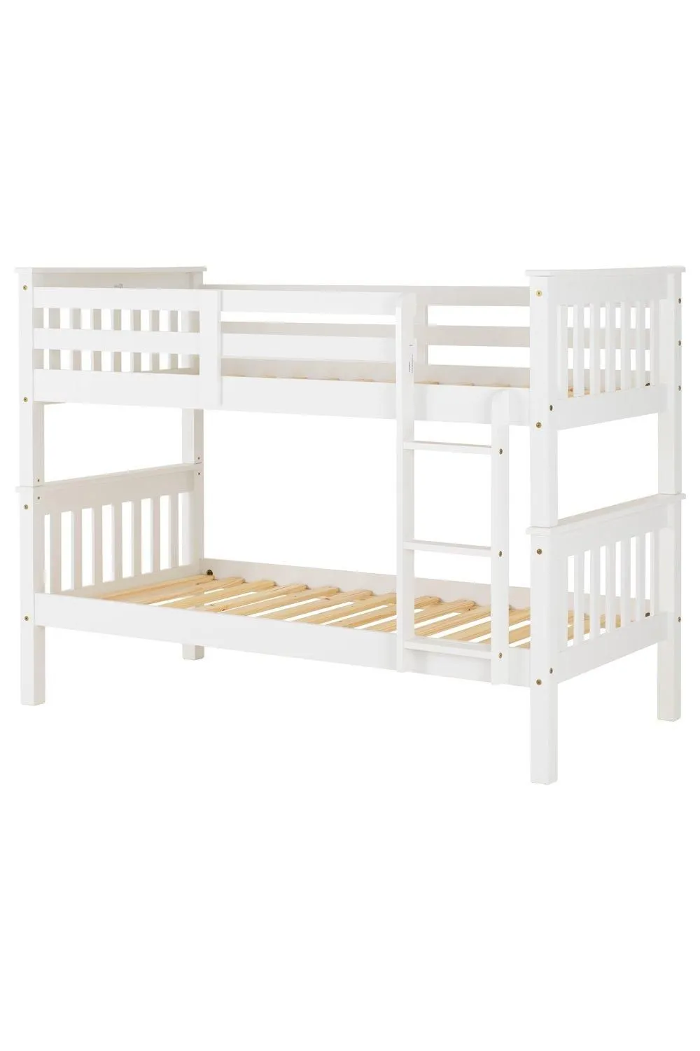 Seconique Neptune 3' Single Bunk Bed in White 2