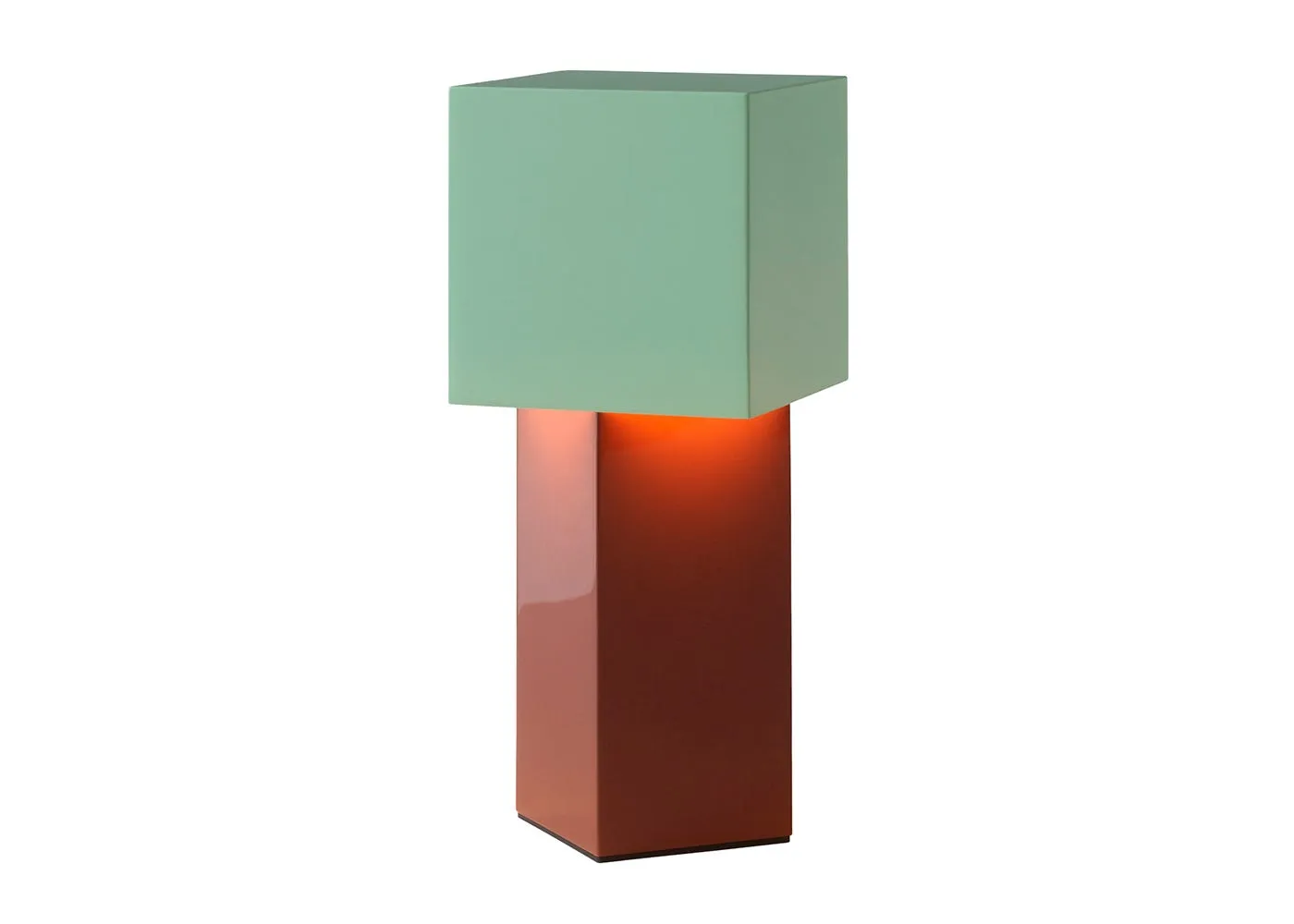 &Tradition Pivot Portable Table Lamp ATD7 Minty Rust