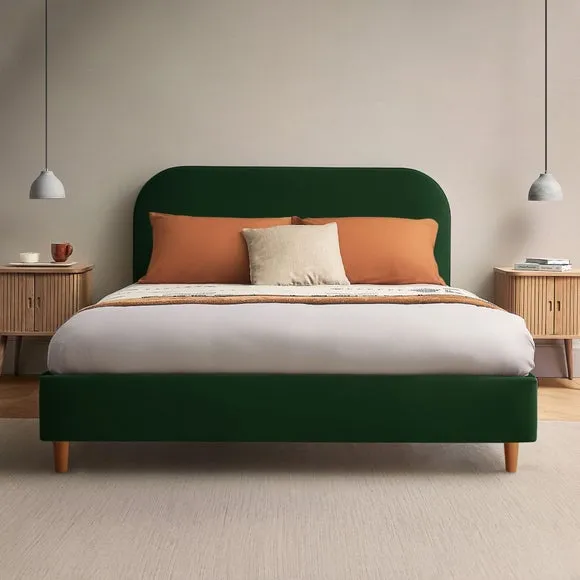 Silentnight Fara Bed Frame, Velvet 2