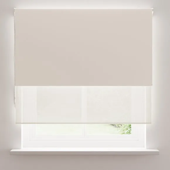 Sheer and Blackout Double Roller Blind 4