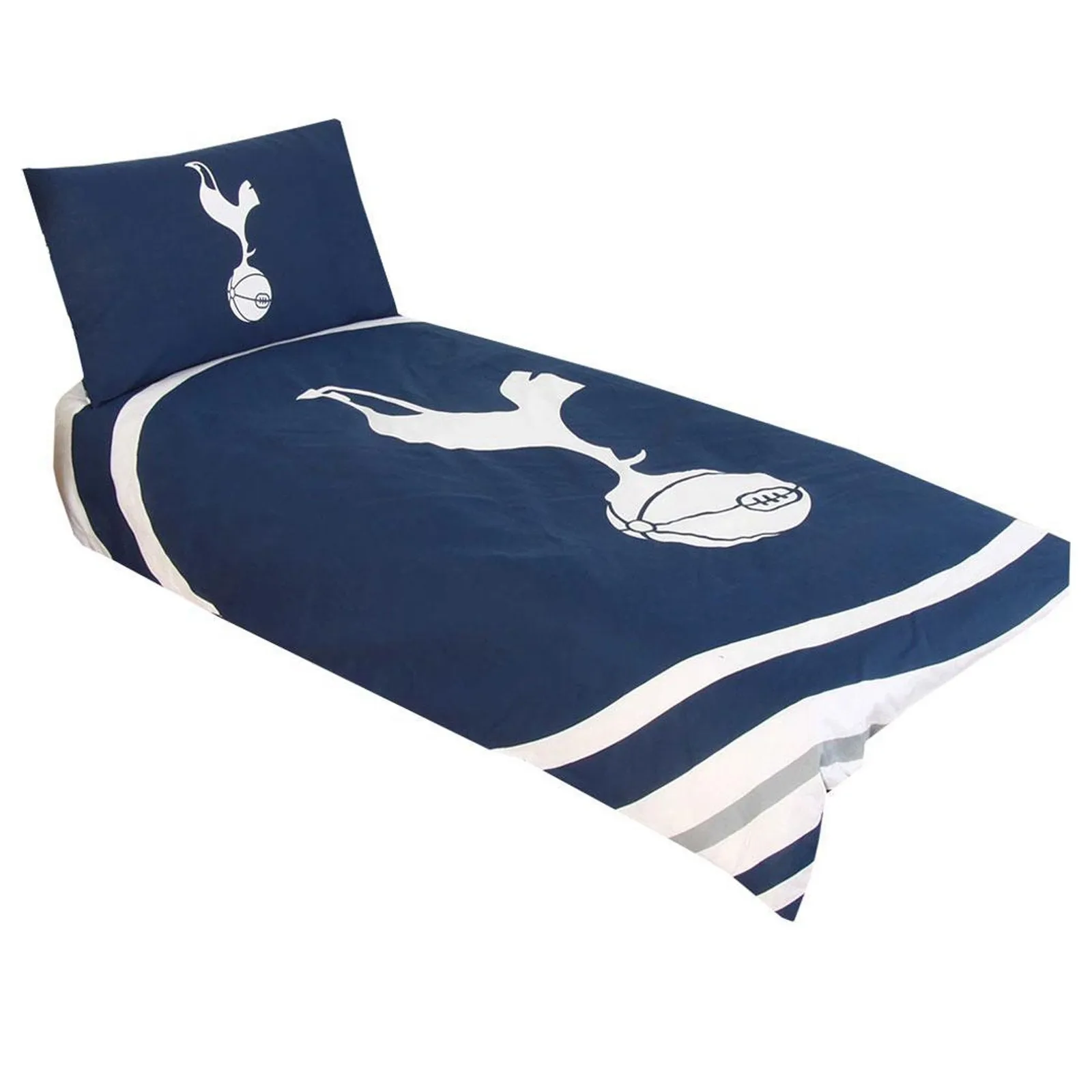 Tottenham Hotspur FC Pulse Single Duvet Set in Navy
