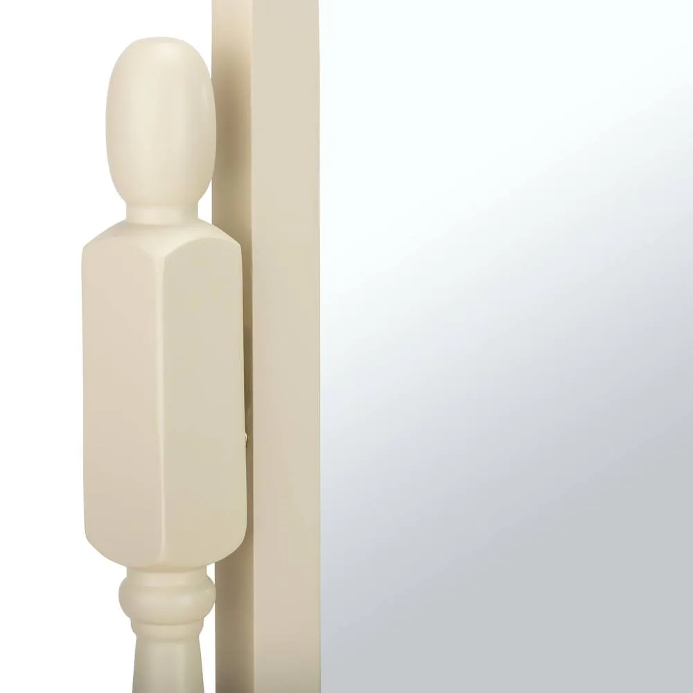 Statement Furniture Juliette Trinket Mirror in Ivory 4