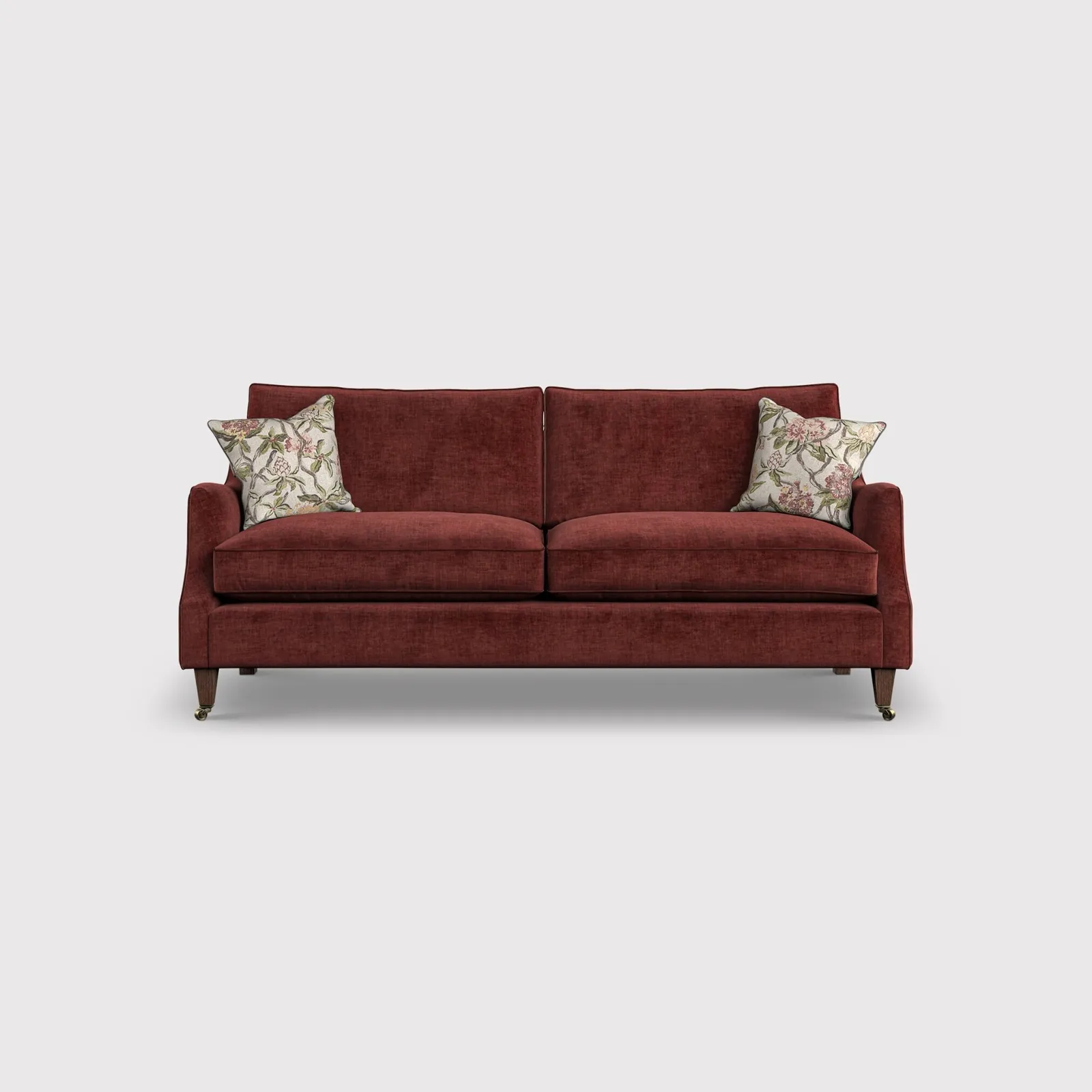 English Heritage Quarry 26 Large Sofa- Pre-Set Scatters, Red Fabric | Barker & Stonehouse 1
