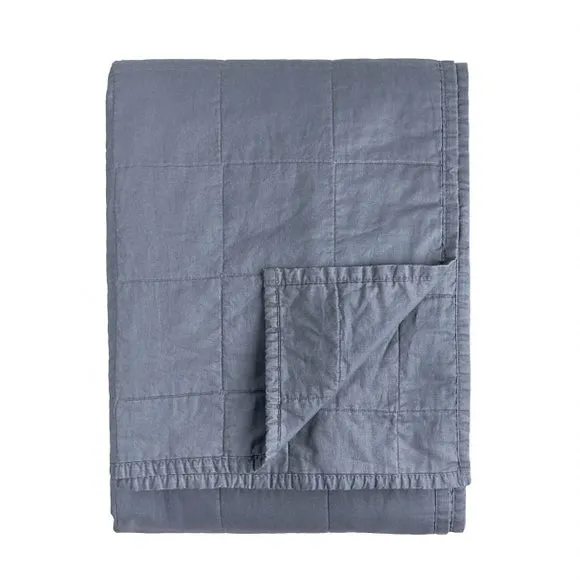 Yard Hebden Washed Cotton Bedspread 4