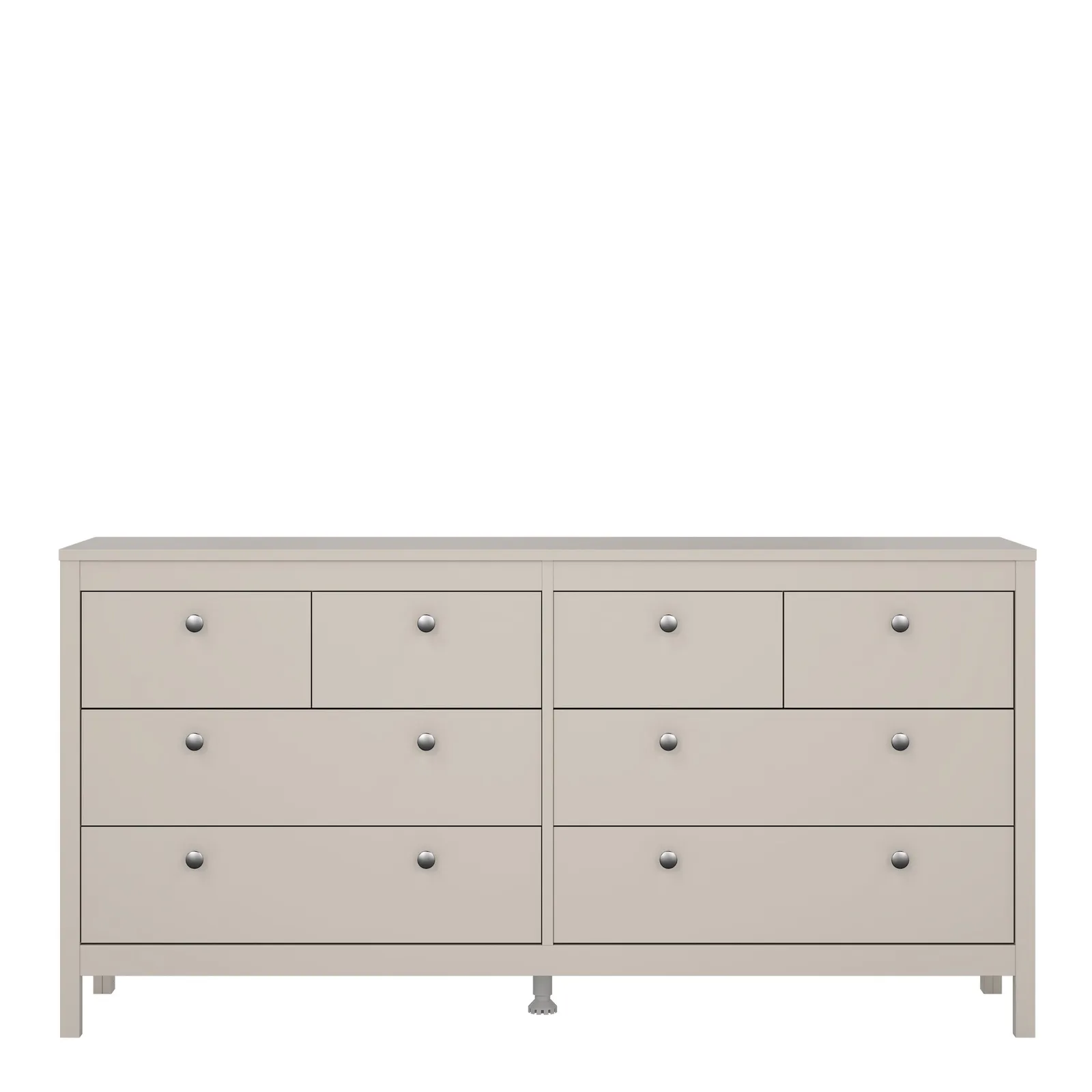 Furniture To Go Madrid Double Dresser 4+4 Drawers in Cashmere in Beige 2