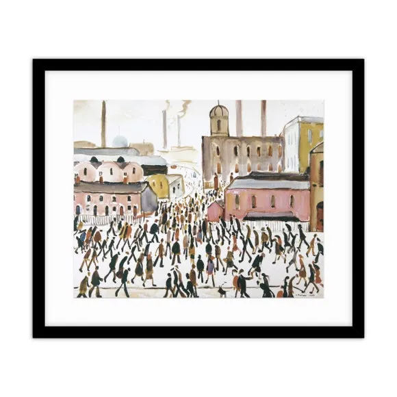 Going to Work 1959 Lowry Framed Print 2