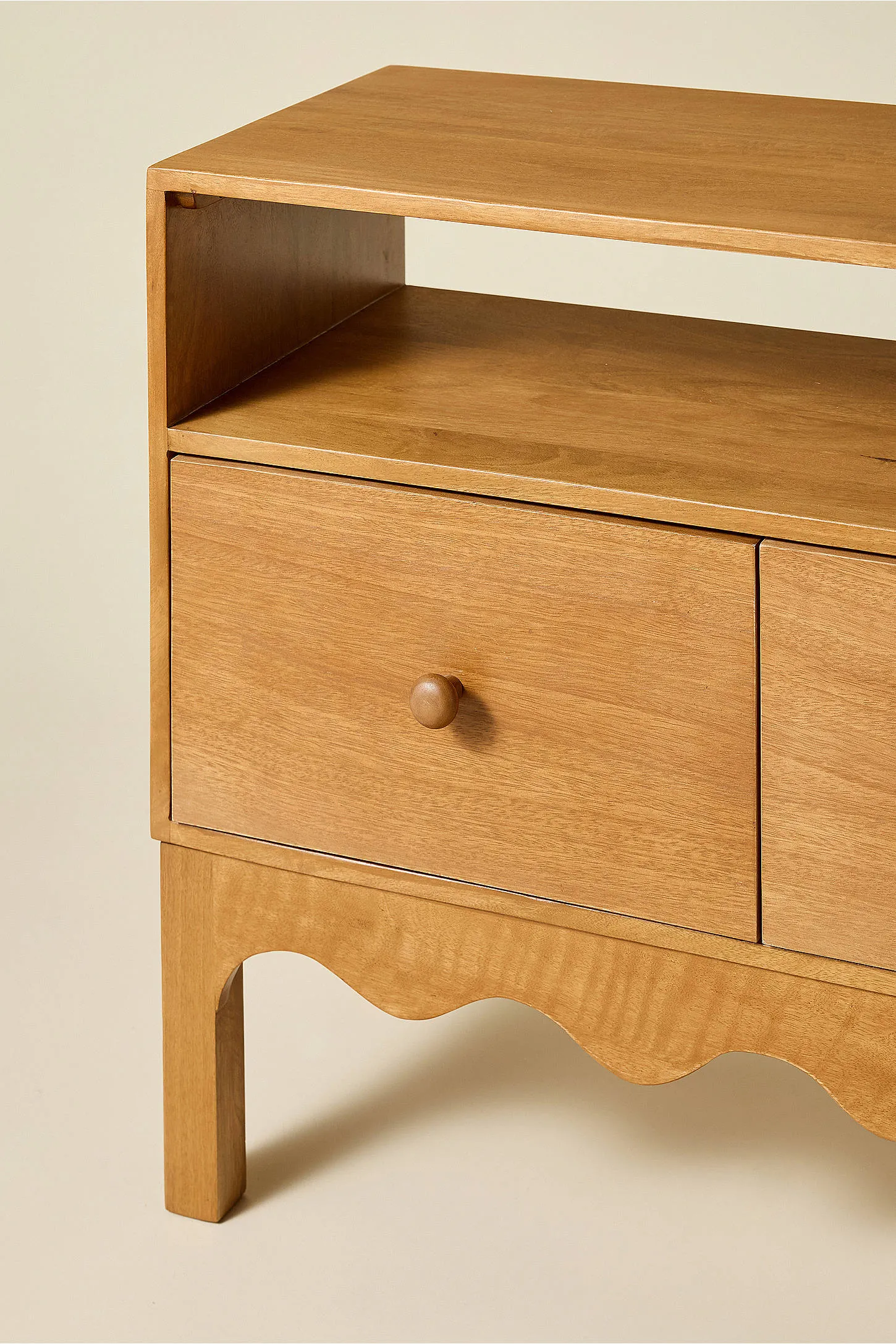 Everly Media Cabinet - Brown 3