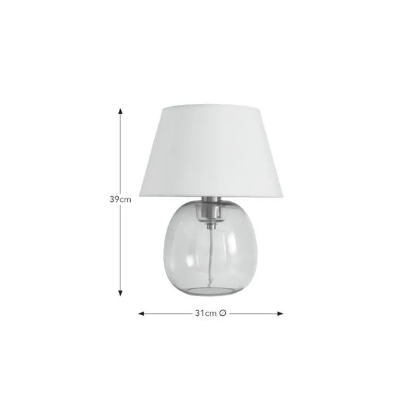 Edin Glass Table Lamp 6