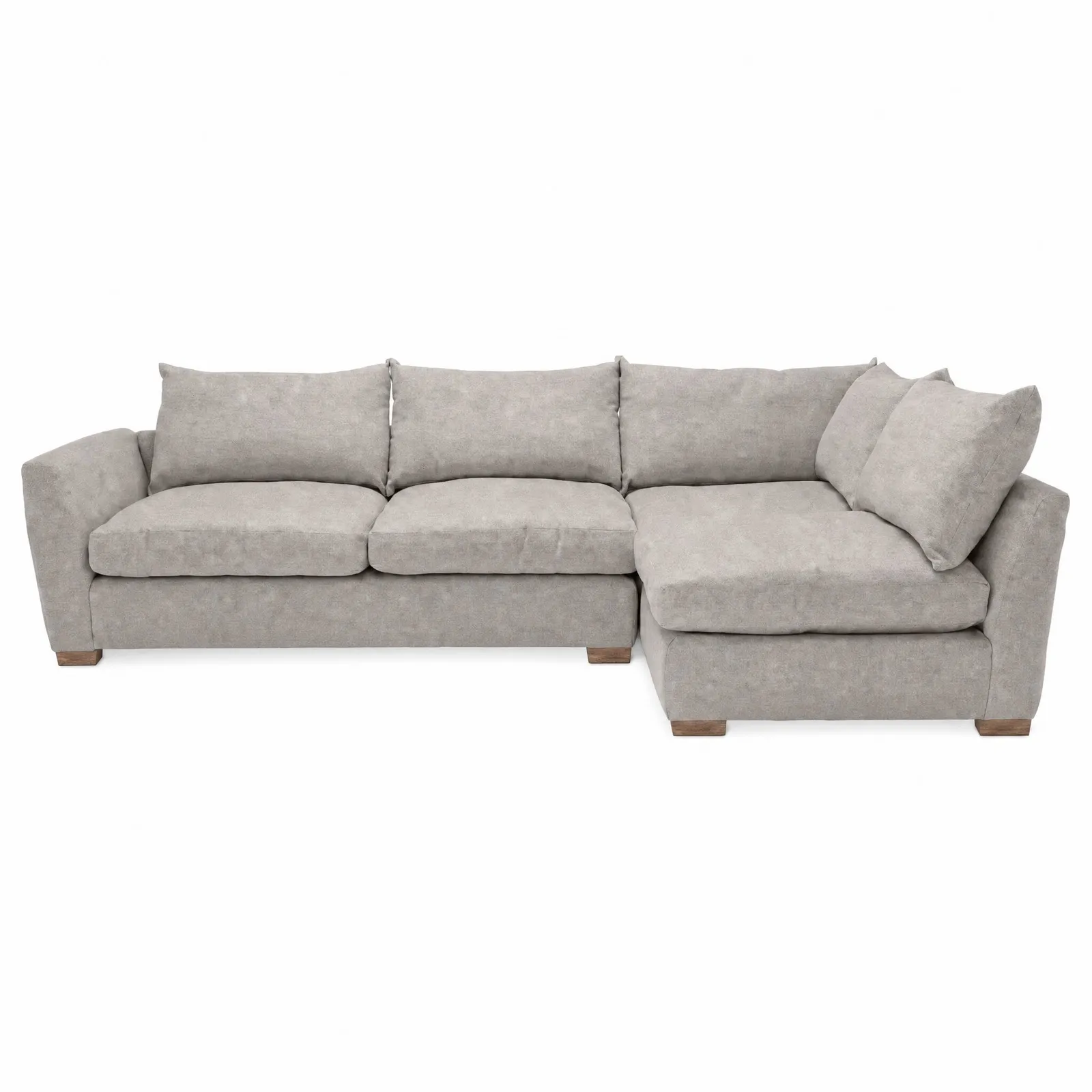 Floyd Combi Unit Left With Foam Sofa, Grey | Barker & Stonehouse 2