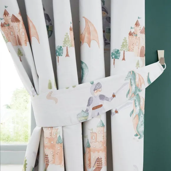 Knight Time Tales Eyelet Curtains 2