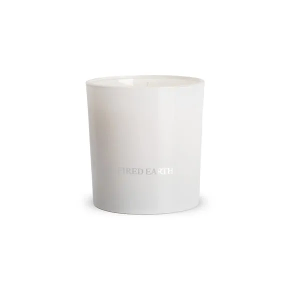 Fired Earth White Tea & Pomegranate Candle 2