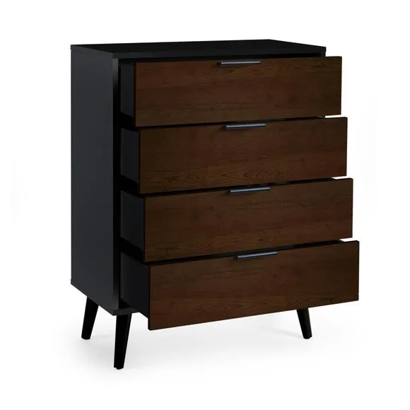 Alba Wide 4 Drawer Chest 3