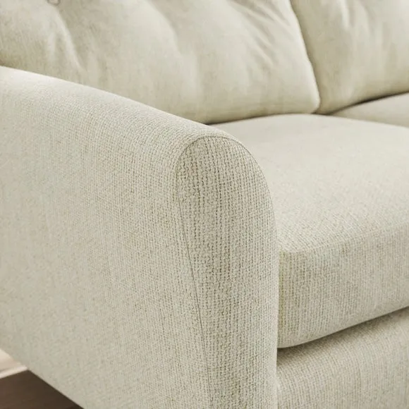 Sven Chunky Chenille Large Corner Chaise Sofa 5