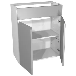 Wickes Hertford Dove Grey Vanity Unit - 600 x 735mm 2