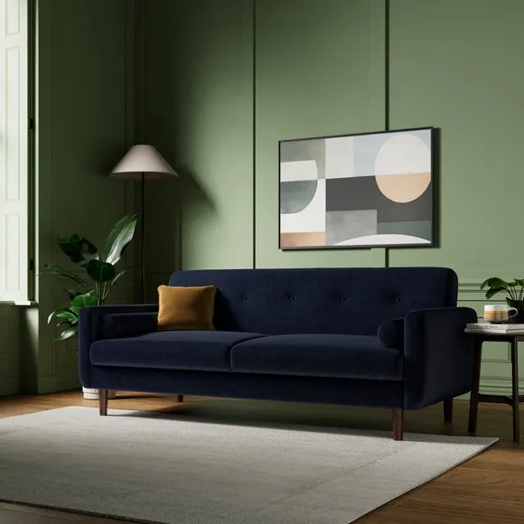 Margot Chenille Clic Clac Storage Sofa Bed