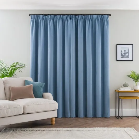 Zodiac Blackout Pencil Pleat Curtains 4