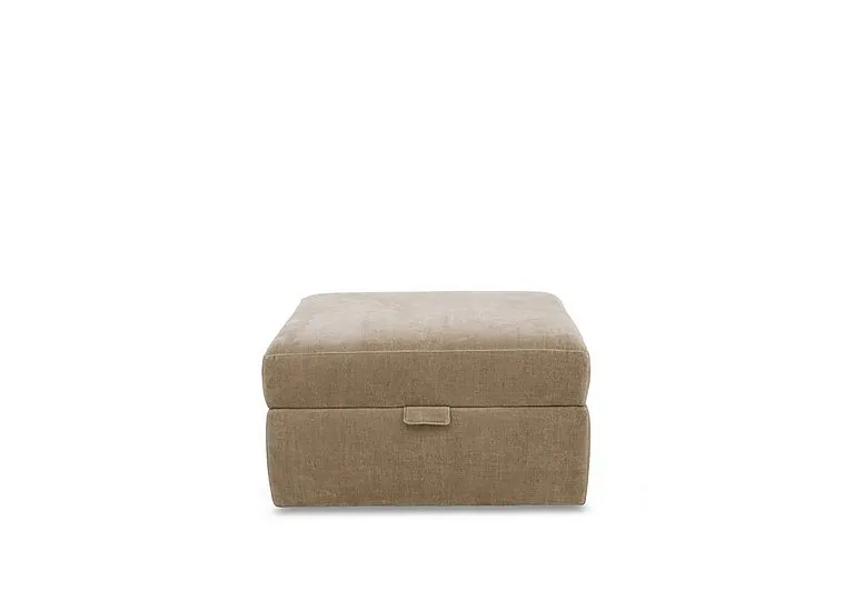 Retreat Small Fabric Storage Footstool