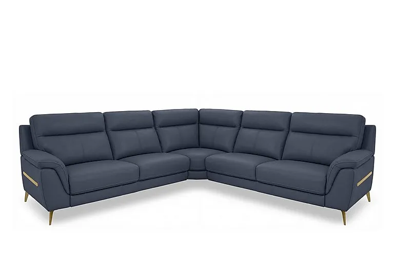 Eclipse Large Leather Corner Sofa