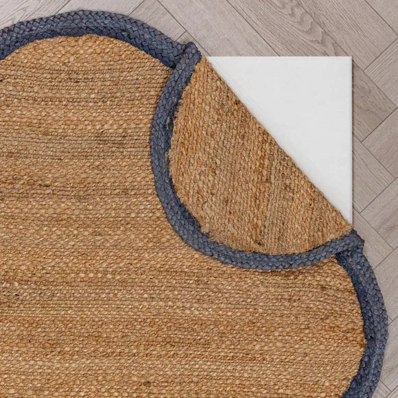 Kesia Scallop Textured Jute Rug 3