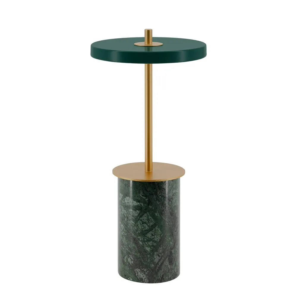 Umage Asteria LED Move Mini Portable Table Lamp Green Marble 3