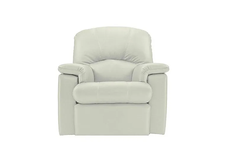 Chloe Leather Armchair - Oxford Chalk