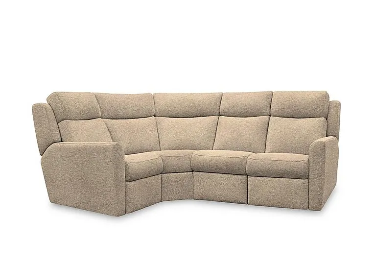 Wren Small Fabric Corner Sofa - Dapple Sparrow