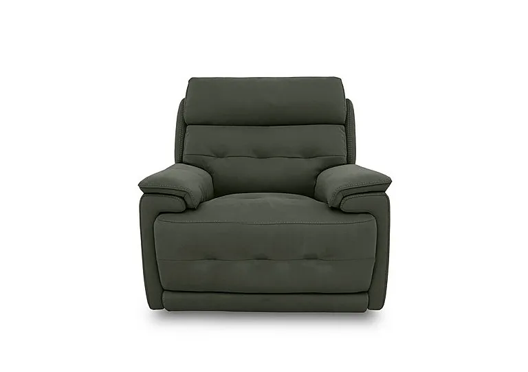 Brescia Fabric Power Recliner Chair with Power Headrest - R352 Forest Green