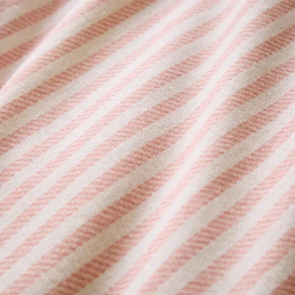 Camille Stripe 100% Brushed Cotton Duvet Cover & Pillowcase Set 3