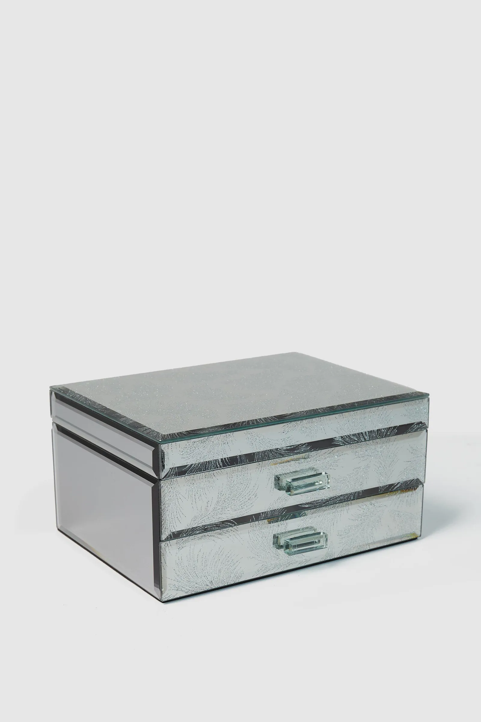 Feather Decorative Set Of Two Drawers